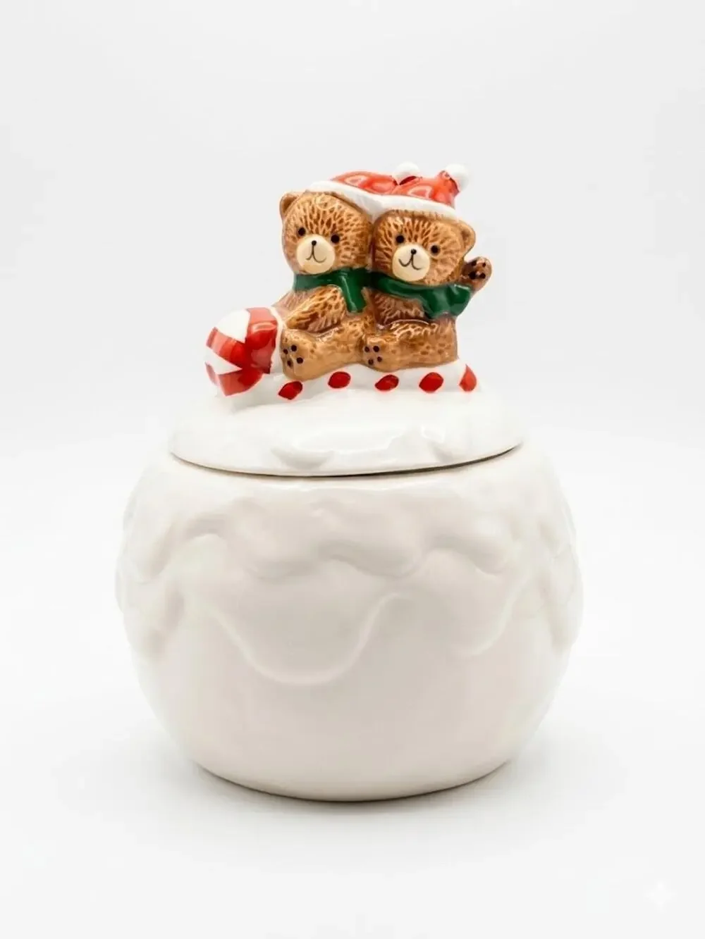 Christmas in July - House of Lloyd Christmas Around the World Snowball Candy Jar